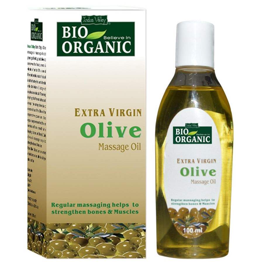 Indus valley Extra Virgin Olive Massage Oil - 100 ml