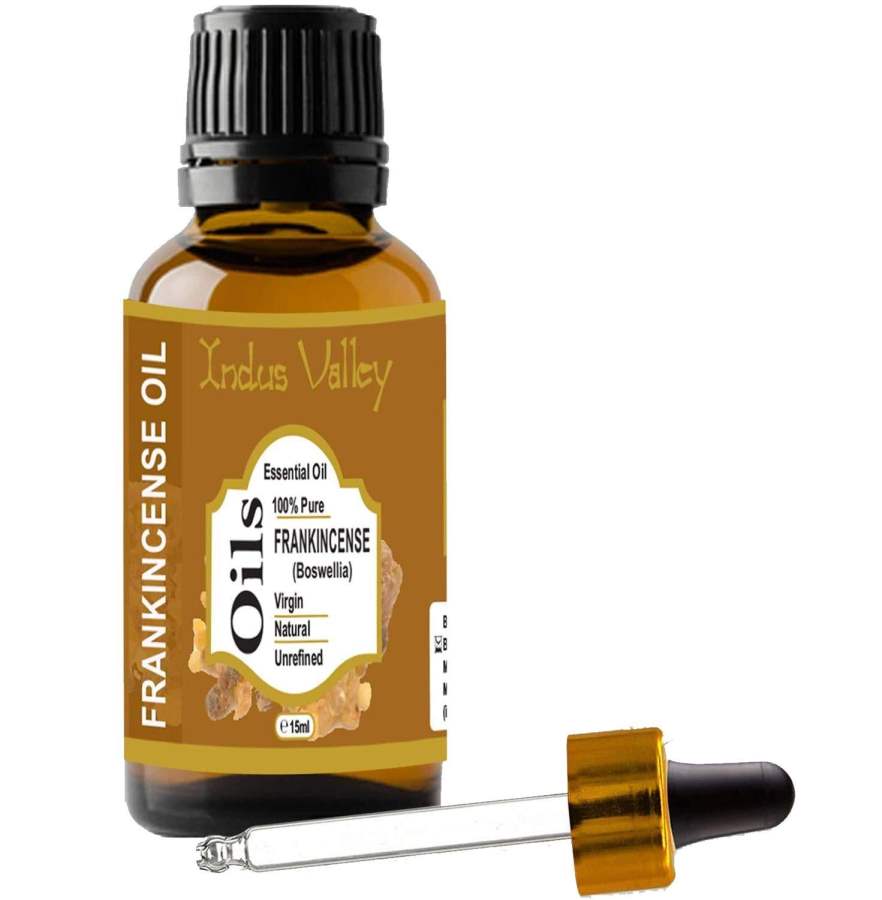 Indus valley Frankincense Essential Oil for Hair & Face Care - 15 ml
