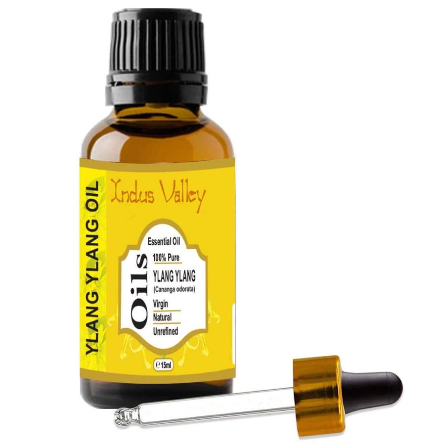 Indus valley Ylang-Ylang Essential Oil for Hair & Face Care - 15 ml