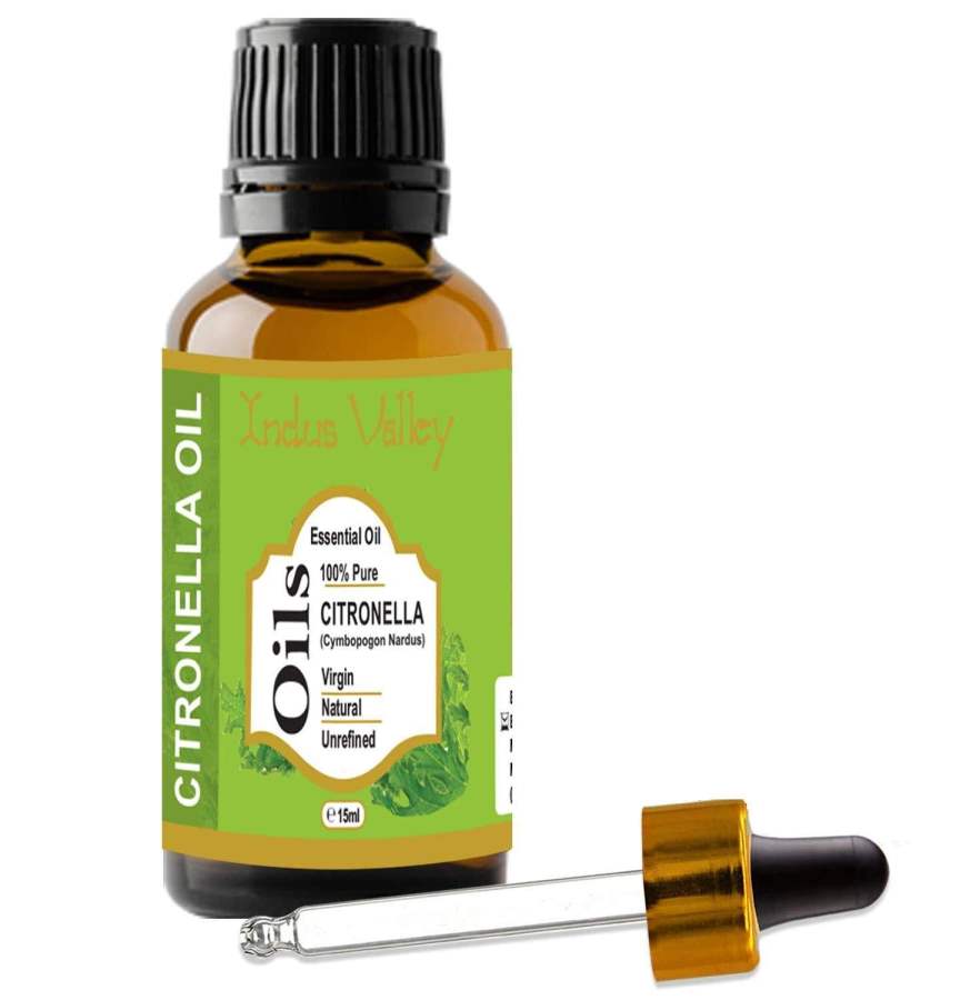 Indus valley Citronella Essential Oil for Hair & Face Care - 15 ml