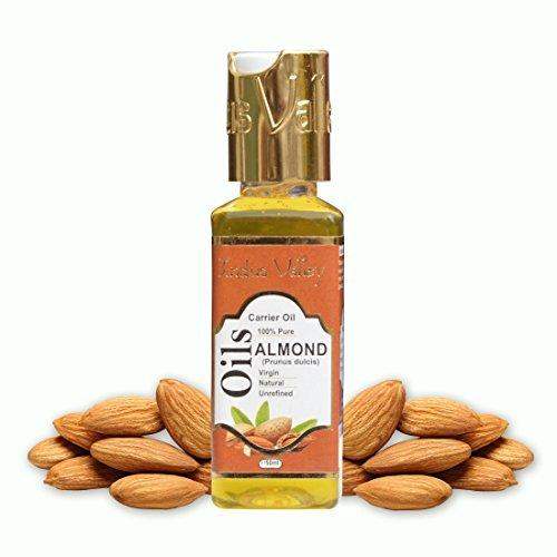 Indus valley Sweet Almond Cold Pressed Carrier Oil - 50 ml 