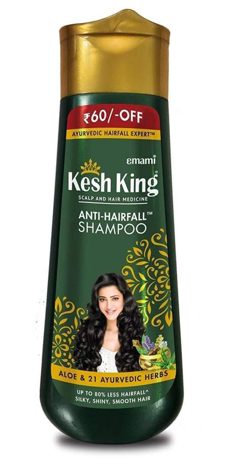 Kesh King Anti Hairfall Shampoo with aloe and 21 herbs - 200ML