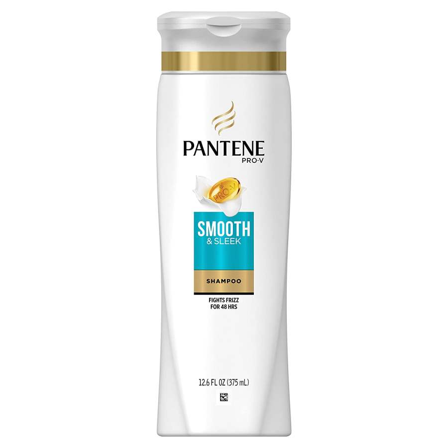 Pantene Pro-V Medium-Thick Hair Solutions Shampoo Frizzy To Smooth - 375ml