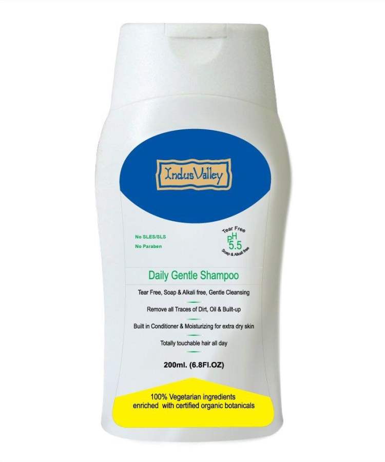 Indus valley Daily Care Shampoo Enriched with Ingredients Without SLES - 200 ML