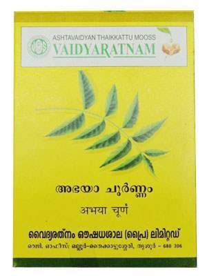 Vaidyaratnam Abhayadi Choornam - 100 GM