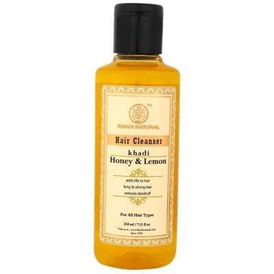 Khadi Natural Honey & Lemon Juice Hair Cleanser - 210 ML