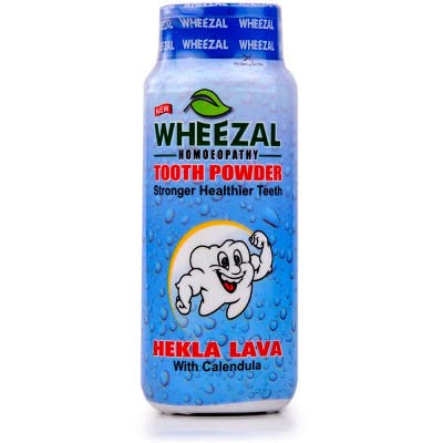 Wheezal Hekla Lava Tooth Powder - 100 g