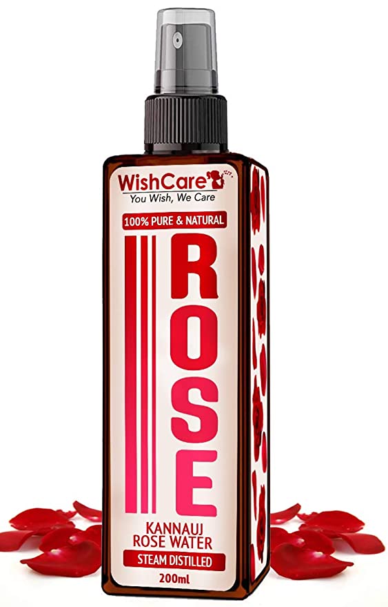 Wishcare 100% Pure & Natural Rose Water - 200 ml