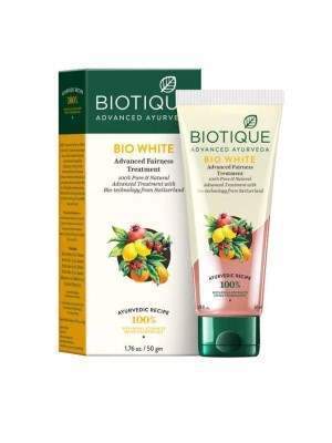 Biotique Bio White Advanced Fairness Treatment Face Cream - 50 GM