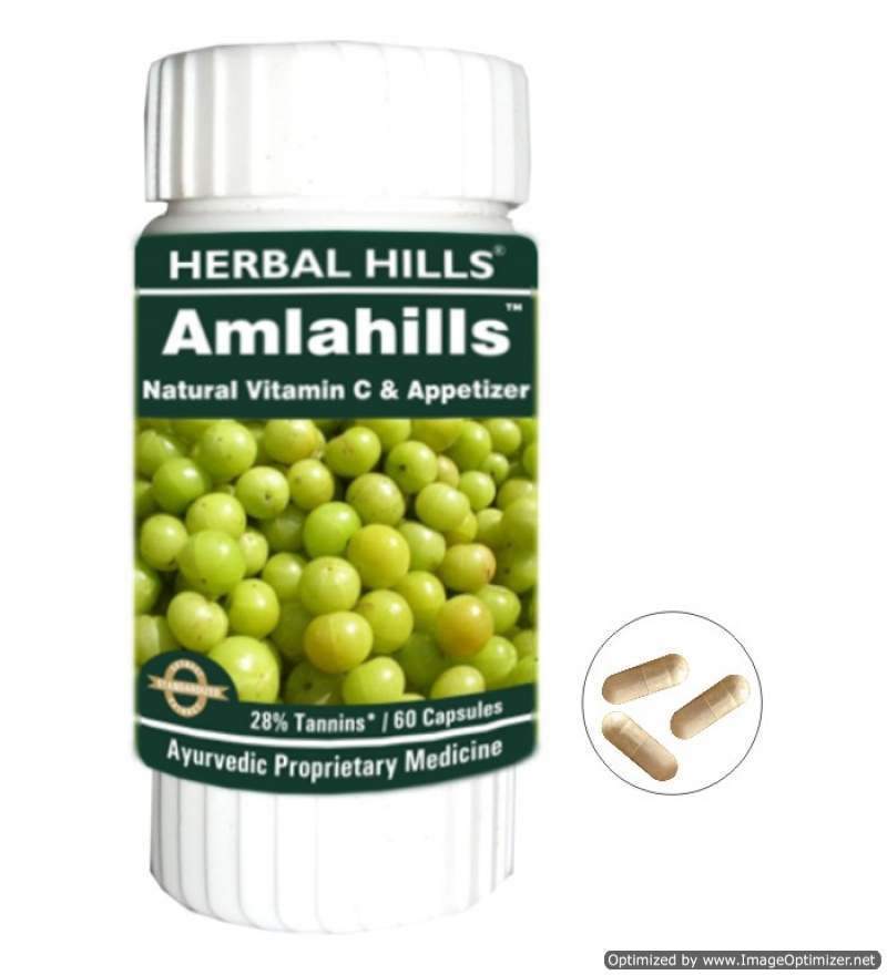 Herbal Hills Amlahills Capsules - 60 Caps