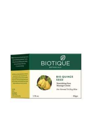 Biotique Bio Quince Seed Nourishing Face Massage Cream - 50 GM
