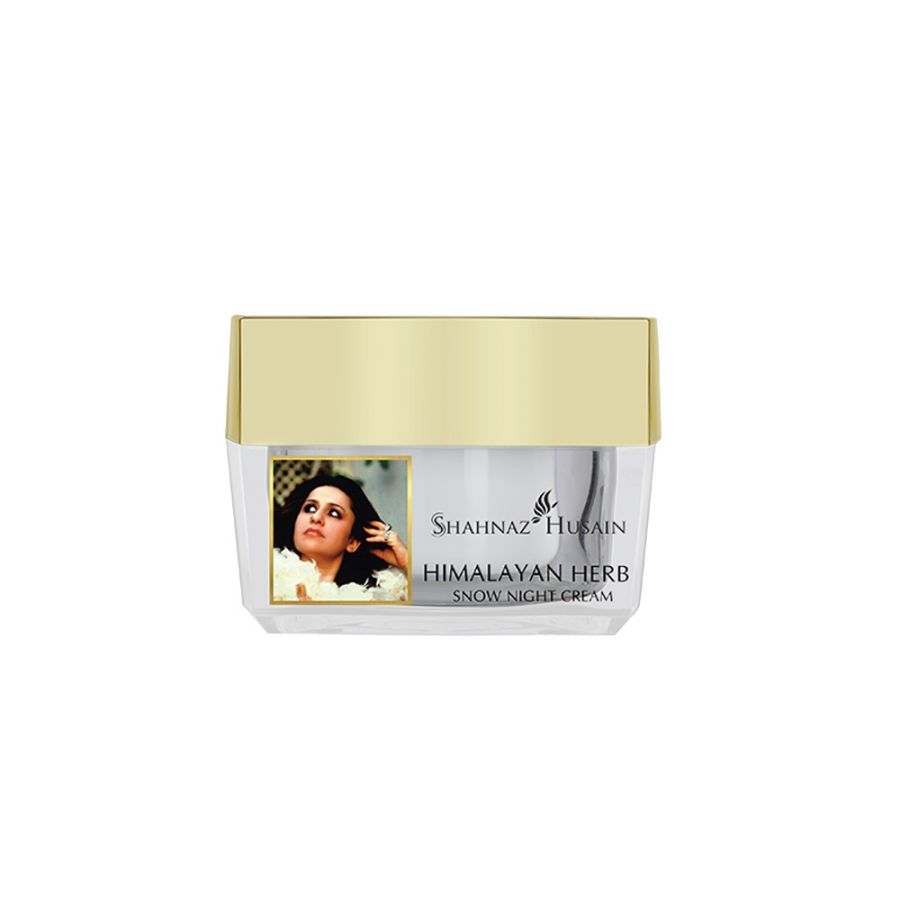Shahnaz Husain Herb Snow Night Cream Plus - 40 g