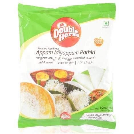Double Horse Appam/Idiyap Rice Flour - 500 GM