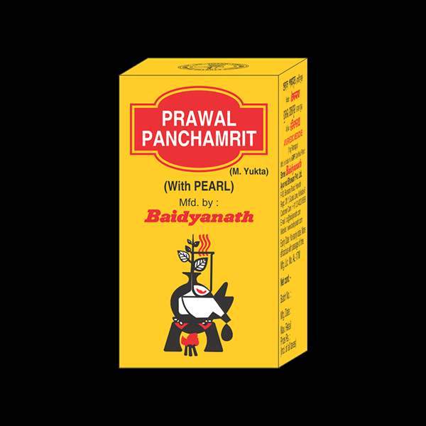 Baidyanath Prawal Panchamrita Ras(with Pearl) - 2.5 GM